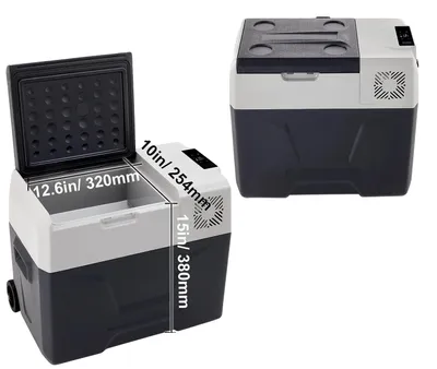 Obrázek produktu pro Přenosná lednička, účinné chlazení, kompaktní design, 42 Qt 40 l