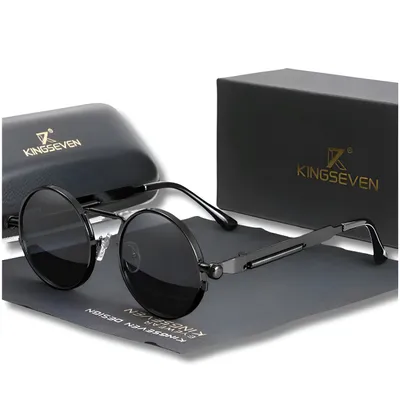 Zdjęcie produktu dla Okulary Przeciwsłoneczne Męskie Kingseven Polaryzacja Lenonki Uv400 + Etui