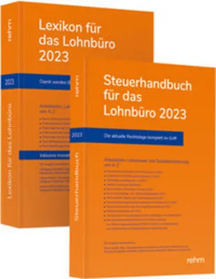 Immagine prodotto di Buchpaket Lexikon für das Lohnbüro und Steuerhandbuch 2023