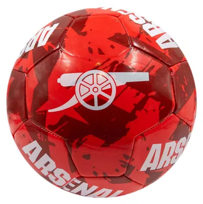 Produktbild von van der Meulen Fußball Arsenal FC Größe 5 rot Graffiti Design