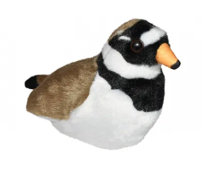 Produktbild von Vogel mit Ton Prundaras Halsband klein – Regenpfeifer