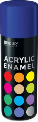 Produktbild von BIODUR Sprühlack - Ultramarinblau RAL 5002 Glanz - 400ml – Wetterfest & Schnelltrocknend