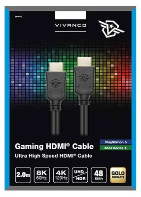 Zdjęcie produktu dla Kabel VIVanco™HDMI Gaming 8K 2 m 60446
