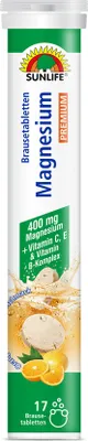 Produktbild von Sunlife Magnesium + B-Komplex Brausetabletten 17 Stück