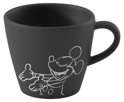 Obrázok produktu pre Villeroy & Boch – Šálka na espresso, 60 ml, kolekcia Mickey Mouse, čierna