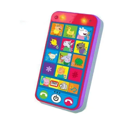 Obrázek produktu pro Telefon na hraní Prasátko Peppa 14 x 2 x 7 cm Pro děti