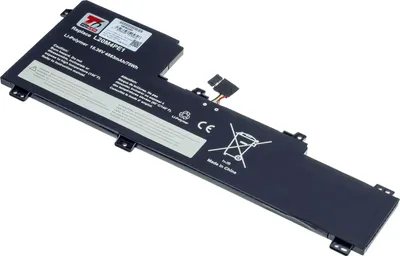 Obrázok produktu pre Batéria T6 Power pre Lenovo IdeaPad 5 Pro 16IAH7 82SK, Li-Poly, 15,36 V, 4883 mAh (75 Wh), čierna