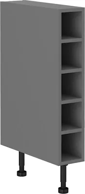 Produktbild von Unterschrank LUNARA – Breite 15 cm, Anthrazit