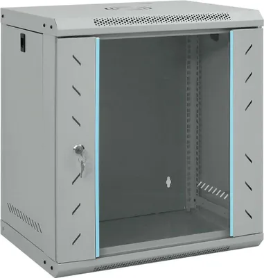 Image de Armoire réseau avec stockage Gris 53 x 45 x 60 cm Acier