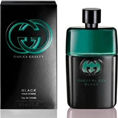 Obrázek produktu pro Gucci Guilty Black 90 ml, Pánské, 90 ml, Coriander,Lavender, Orange blossom, Pačuli, Patchouli