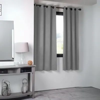Obrázek produktu pro STOF | Zatemňovací závěs - NOTTE - 135x250 cm - šedý - elegantní půvab - vysoce kvalitní tkanina