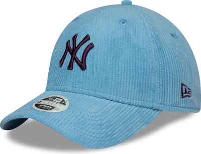 Produktbild von New Era Women MLB 9FORTY Cord Cap New York Yankees pastel blue