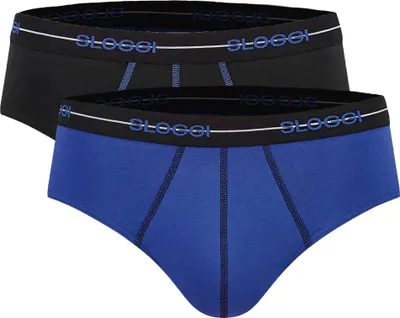 Produktbild von sloggi Herren Slip 2-Pack Start Midi - MULTIPLE COLOURS 5 - Größe 4