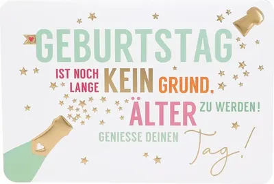 Produktbild von Klappkarte Kunterbunt Motiv 38, Depesche
