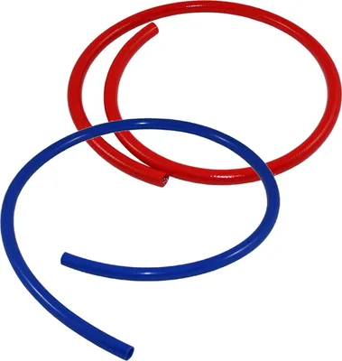 Produktbild von 10 Meter Trinkwasserschlauch Set Blau & Rot Ø 14 mm Kalt & Warmwasser