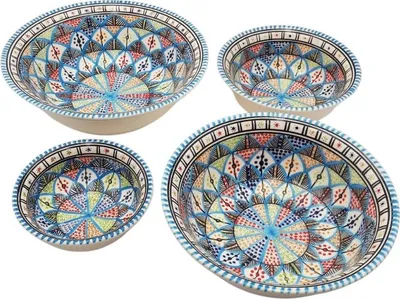 Image de Lot de 4 saladiers Bakir royal