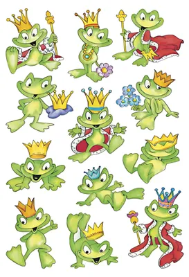Produktbild von HERMA 3429 10x Sticker DECOR Froschkönig