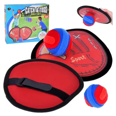 Image de Set de jeu Catchball 2 x boucliers + 2 balles Pour un plaisir de jeu parfait SP0829