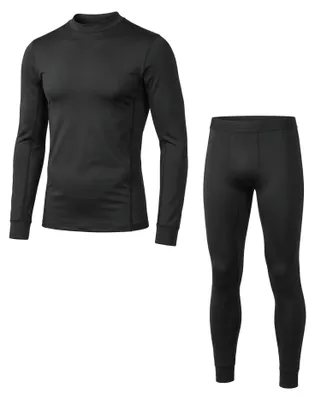 Produktbild von Black Snake Thermounterwäsche Herren Set mit Mesh, Skiunterwäsche - XL - Schwarz, KI-generiertes Bild