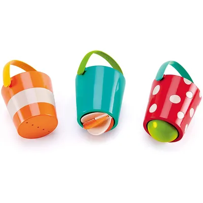Immagine prodotto di Hape Set di secchielli colorati da 3 pezzi E0205