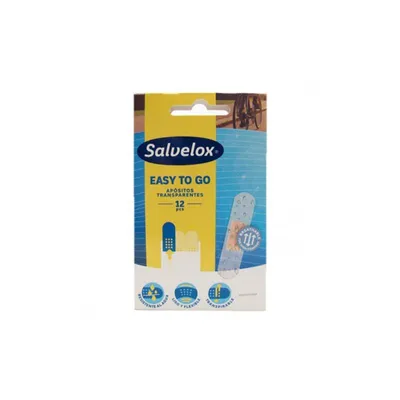 Zdjęcie produktu dla Przezroczyste opatrunki Salvelox Easy to Go 12 sztuk