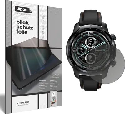 Produktbild von Blickschutzfolie für TicWatch Pro 3 GPS matt Schutzfolie Folie Display Schutz dipos