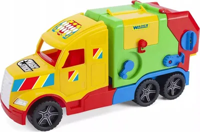 Zdjęcie produktu dla WADER MagicTruck Podstawowy zestaw śmieciarki. 36331 63311