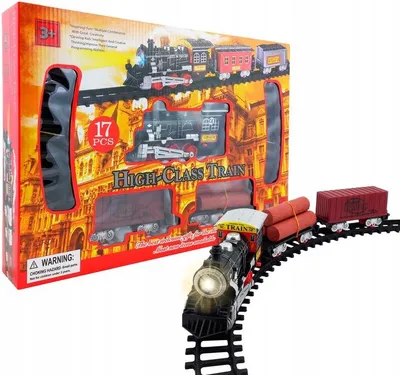 Produktbild von Trifox Batterie-Eisenbahn 17 Teile für Kinder