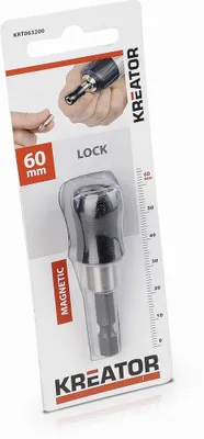 Immagine prodotto di Portabit magnetico Sistema di bloccaggio esagonale attacco HEX 1/4 di pollice - Portabit magnetico 60 mm