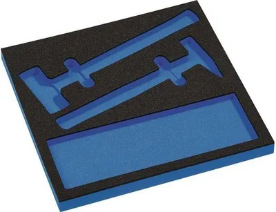 Produktbild von TECWERK Werkzeugmodul Leereinlage 2/3-Modul 2000 871 244 2-tlg.TECWERK