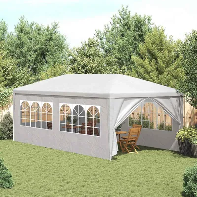 Immagine prodotto di vidaXL Tenda per feste 3x6 m Bianco