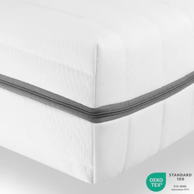 Produktbild von Matratze 180x200 H3 H2 - Höhe 18cm - Orthopädische 7 Zonen Kaltschaummatratze 180x200, Matratze H2, Matratze H3