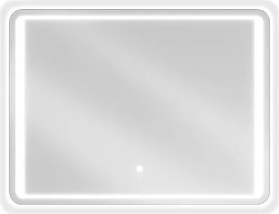 Produktbild von Mexen Zusa podsvícené koupelnové zrcadlo 80 x 60 cm, LED 6000K, ventilátor - 9808-080-060-611-00