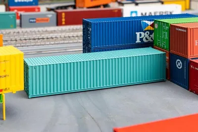 Zdjęcie produktu dla Faller 182103 H0 40' Kontener, zielony Epoka IV