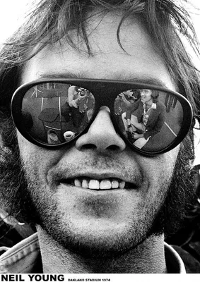 Produktbild von Neil Young - Oakland - 1974 - Plakat - 59x84 cm