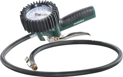 Obrázok produktu pre Metabo Reifenfüllmessgerät RF80G EURO Stecknippel 1/4" Schlauchlänge: 100 cm