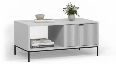 Produktbild von Couchtisch Livinity Aterno Grau mit einer Schublade, Model 58937