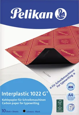 Produktbild von Pelikan Interplastic – Transferpapier, Farbe: Schwarz
