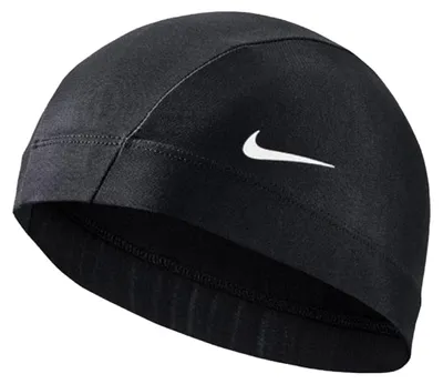 Produktbild von Nike - "Comfort" Schwimmkappe für Herren/Damen Unisex PP4297 (Einheitsgröße) (Schwarz)