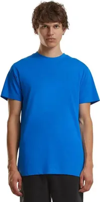 Image de Build Your Brand Basic T-shirt à manches courtes Bleu L Hommes Bleu L