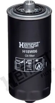 Produktbild von Ölfilter HENGST FILTER H18W06