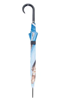 Zdjęcie produktu dla doppler laska parasol parasol Modern.Art Long Automatic Lazy Dog niebieski