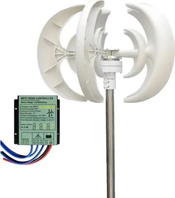 Obrázok produktu pre Veterná turbína, výkon 3000 W, bezplatný regulátor MPPT, bezplatný regulátor MPPT-b, 3000 W-b, 48 V