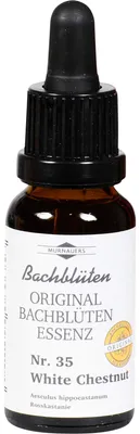 Obrázok produktu pre MURNAUERS Bachove kvety Originálna Bachova kvetinová esencia č. 35 Biely gaštan jedlý, 20 ml roztok