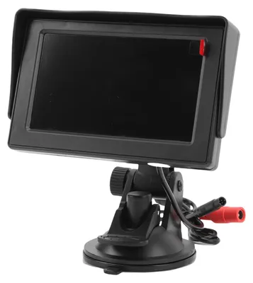 Obrázok produktu pre Detská kamera do auta s 4,3-palcovým monitorom, zadná kamera na zadné sedadlo s rozlíšením 1080p a nočným videním, otočná o 360°, široký uhol záberu, USB konektor pre novorodencov