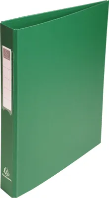 Produktbild von Exacompta 10x Ringbuch Karton 18mm PP 4Ring 25mm Rücken 40mm A4 Grün 51383E