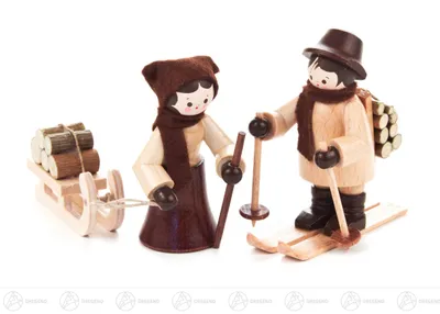 Zdjęcie produktu dla Miniaturowe drewniane ludziki naturalne wysokość ok. 6 cm NOWOŚĆ