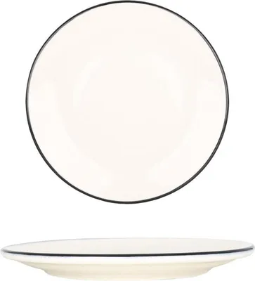Obrázok produktu pre Bonna Dezertný tanier - Linea Black - Porcelán - 15 cm