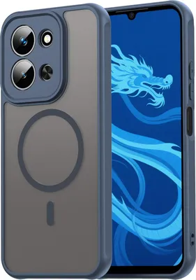 Produktbild von Magsafe Handyhülle für Xiaomi Redmi 15C Matt Case Schutzhülle Kratzfest Passgenau Blau