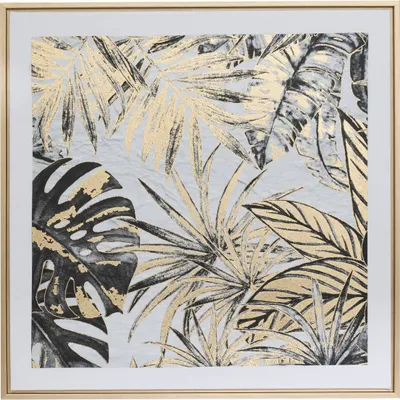 Produktbild von Gerahmte bedruckte leinwand "ava" 50x50cm - Atmosphera créateur d'intérieur